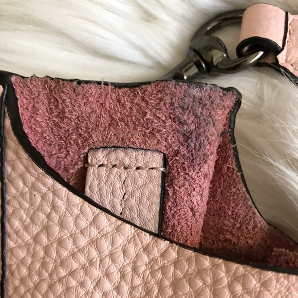 Rebecca Minkoff Pink Leather Saddle Bag - Picture 5 of 8
